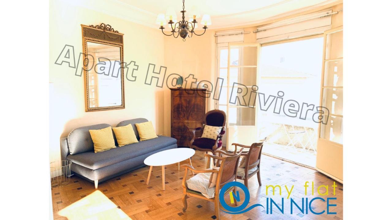 Aparthotel Riviera - Grimaldi - Carre D'Or - Bigger 1 Bedroom Apartement Ac - Balcony - 5Mn Promenade Des Anglais - Balcon Palais Alphonse Karr 1 Nice Dış mekan fotoğraf