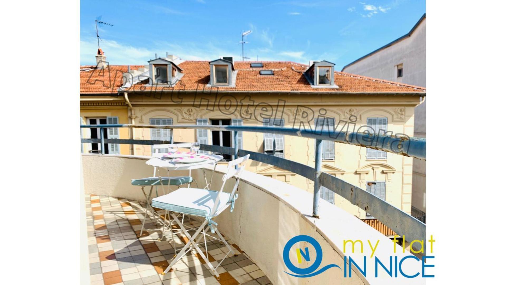 Aparthotel Riviera - Grimaldi - Carre D'Or - Bigger 1 Bedroom Apartement Ac - Balcony - 5Mn Promenade Des Anglais - Balcon Palais Alphonse Karr 1 Nice Dış mekan fotoğraf